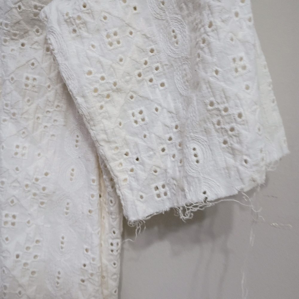 Current Elliot White Cotton Lace Dress - Picture 6 of 13